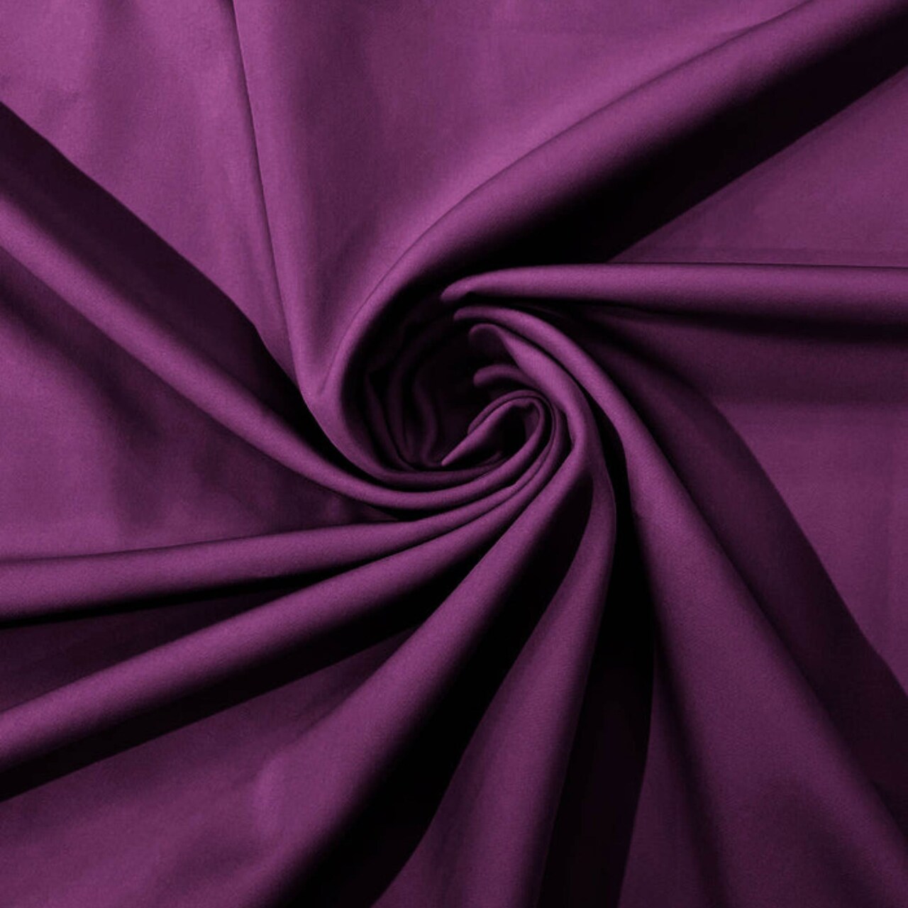 1 Yard Matte Bridal Crepe Fabric Lightweight Dull Stretch For Evening & Casual Wear